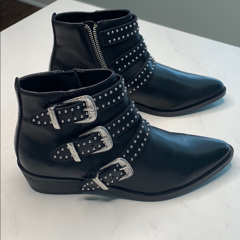 Aqua Blane Booties 6M